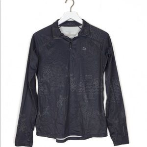 4/$25 Paradox | grey floral print pullover sweater